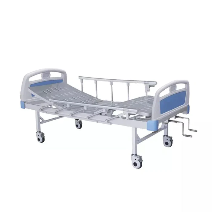2-Crank ABS Hospital Bed with 4-Section Eggbox Mattress