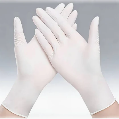 Latex Gloves Powder-Free–Box of 100